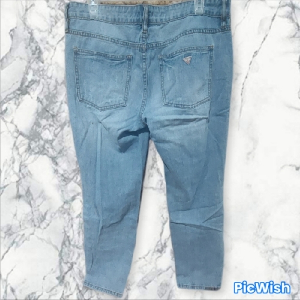 Straight Leg Ripped Jeans - Picture 4 of 6